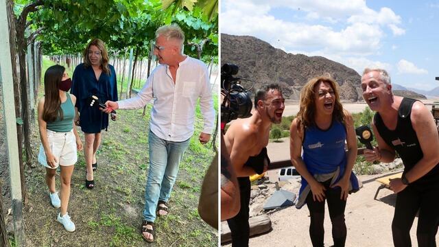 Marley y Lizy visitaron Mendoza.