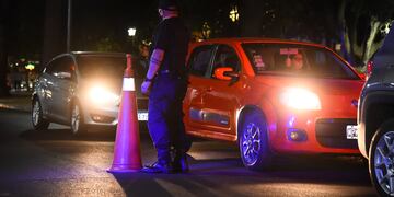 Controles viales en Tunuyán .Dos hombres fueron encontrados con altos niveles de alcohol. Imagen Ilustrativa.