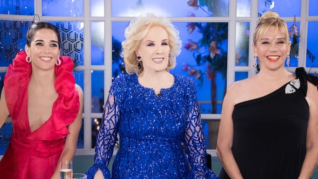 El regreso de Mirtha Legrand, junto a Juana Viale y Marcela Tinayre