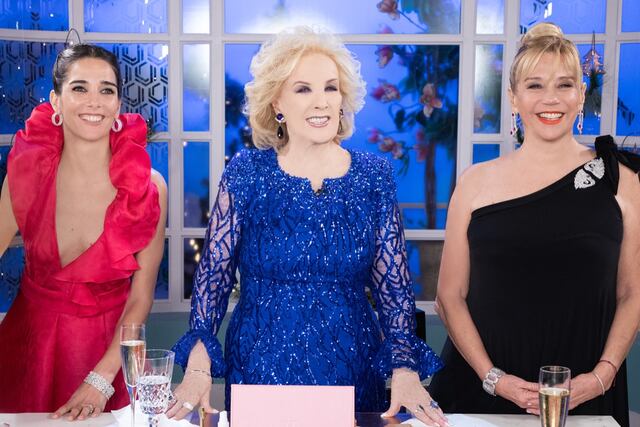 El regreso de Mirtha Legrand, junto a Juana Viale y Marcela Tinayre