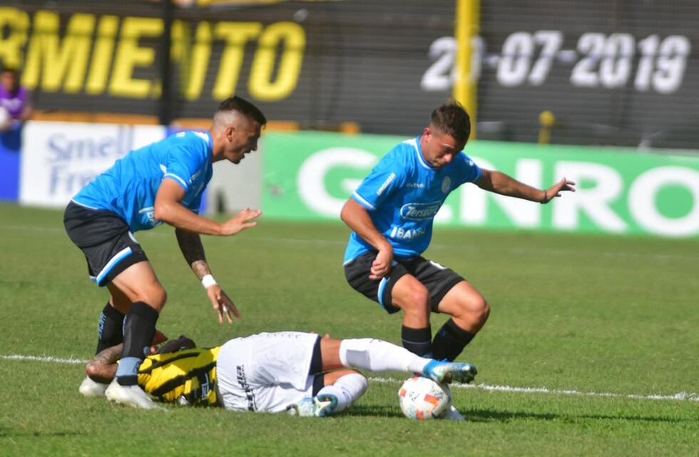 Belgrano volvió a jugar mal y perdió otra vez, en la visita a Almirante Brown