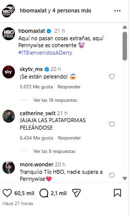 La repercusión creada tras el cruce entre HBO Max y Netflix.