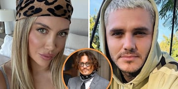 La letal foto que usó Wanda Nara para burlarse del fanatismo de Mauro Icardi por Johnny Depp