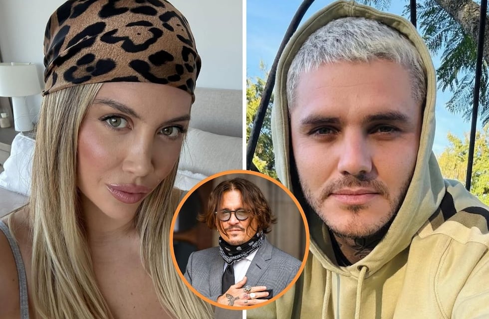 La letal foto que usó Wanda Nara para burlarse del fanatismo de Mauro Icardi por Johnny Depp