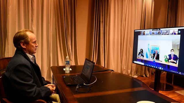 12 gobernadores participaron del encuentro con el presidente.