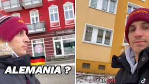 Un joven argentino mostró cómo son los barrios típicos en Alemania.