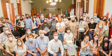 Entrega de aportes provinciales