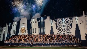 La foto institucional de Talleres por los 110 años del club. (Prensa Talleres)