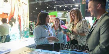 Rosario Romero estuvo en la FIT.