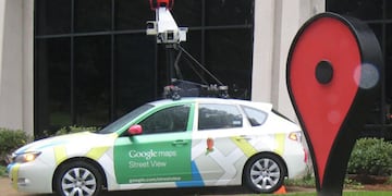 Auto de Google Street View.