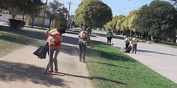 La cooperativa fue creada por mujeres de Las Perdices (foto, Puntal).