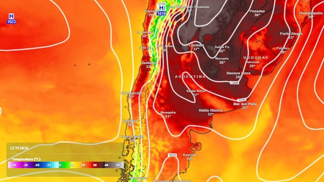 Calor extremo en Córdoba. (Meteored/Ilustrativa)