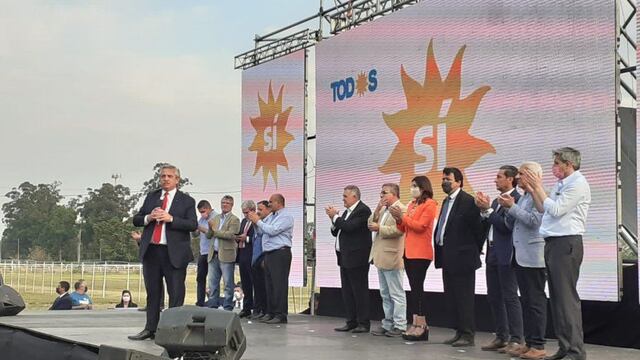 Alberto Fernández lanzó la campaña del Frente de Todos en Tucumán.
