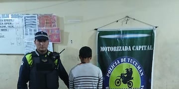 Tras el robo, el sospechoso habría regresado para intimidar a la víctima.