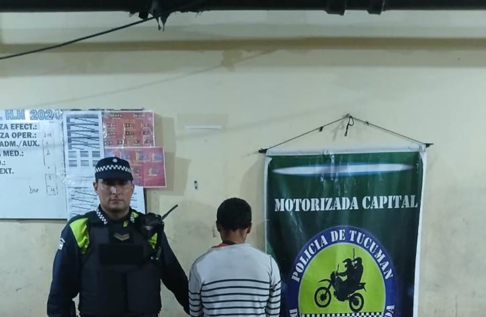 Golpe, robo y amenaza: cayó tras regresar a intimidar a su víctima