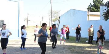 Volvieron los talleres barriales con el formato normal, ya en pospandemia.