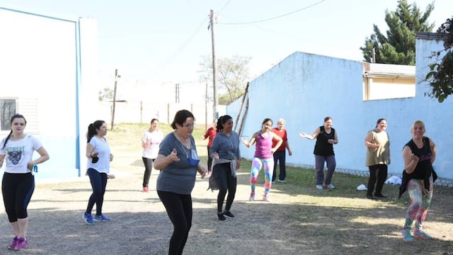 Volvieron los talleres barriales con el formato normal, ya en pospandemia.