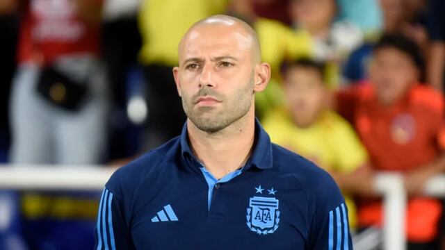 Javier Mascherano será nuevamente el director técnico de la Selección Sub 20.