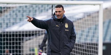 Lionel Scaloni habló en la previa de los amistosos (AFA)