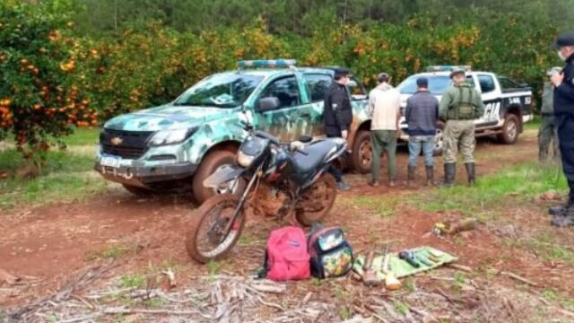 Detienen a presuntos cazadores furtivos en Salto Encantado.