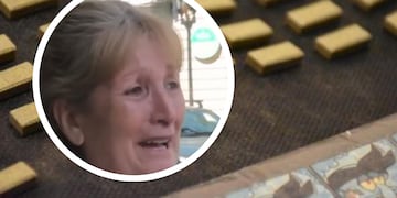 La mujer de 62 años tuvo que dejar su hogar porque su hijo tiene esquizofrenia y es violento con ella.