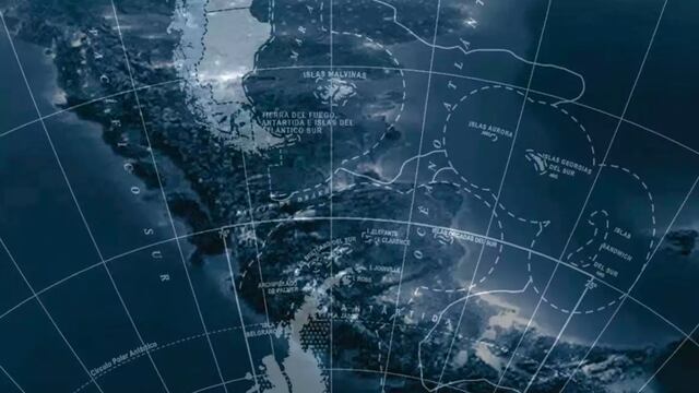 Así se ve el nuevo mapa de la República Argentina con la Ley 27.757 de Espacios Marítimos que promulgó el gobierno y que establece la demarcación del "límite exterior de la Plataforma Continental.
