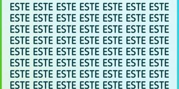 Solo para GENIOS: el acertijo visual de la palabra “ESTA” que muy pocos encuentran en la imagen en menos de 5 segundos.
