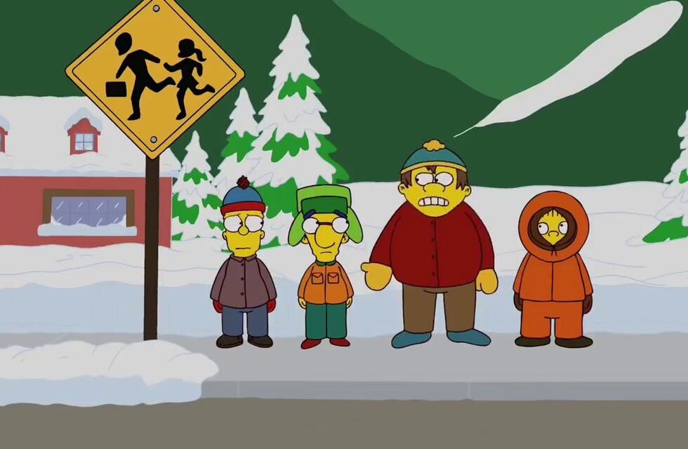 Estas son todas las referencias que existen entre Los Simpson y South Park