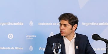 El gobernador bonaerense Axel Kicillof. (Presidencia)