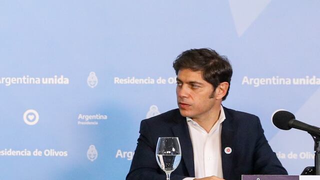 El gobernador bonaerense Axel Kicillof. (Presidencia)