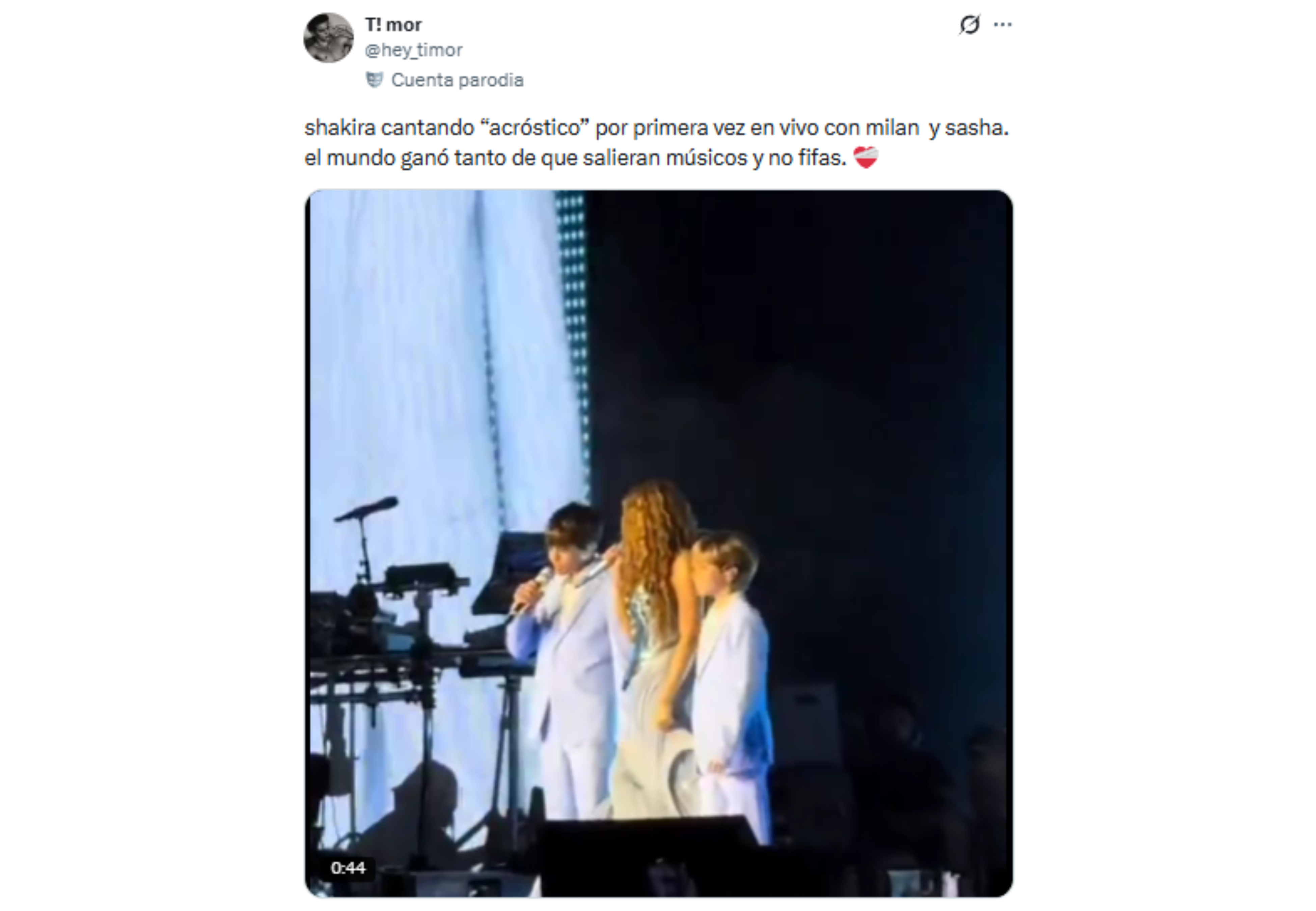 El clip se hizo viral en las redes.