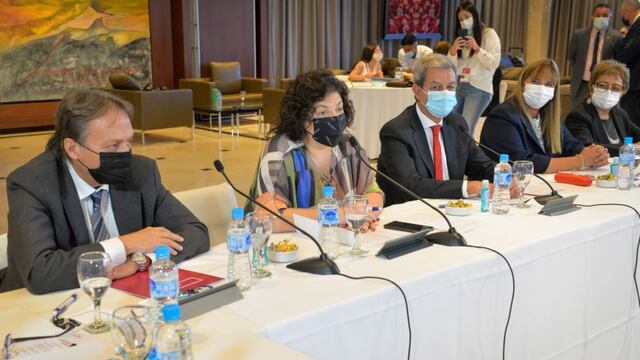 La ministra encabezó el encuentro con los funcionarios de las carteras sanitarias de todo el país.