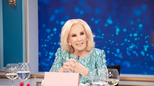 El regreso de Mirtha Legrand a la tevisión. (Foto: Prensa)