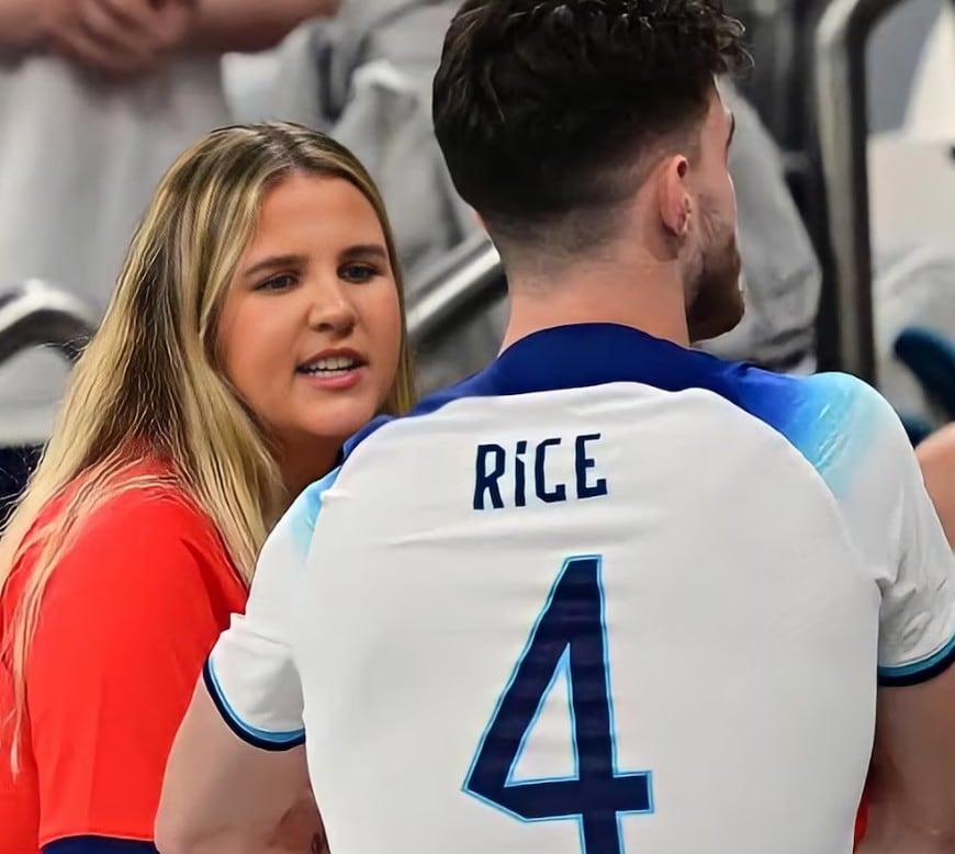 Lauren Fryer, la esposa de Declan Rice que se volvió viral en las redes