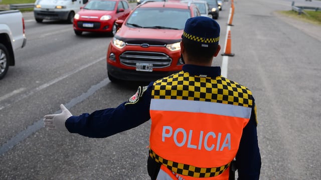 El siniestro vial ocurrió en la localidad cordobesa de Media Naranja. (José Gabriel Hernández)