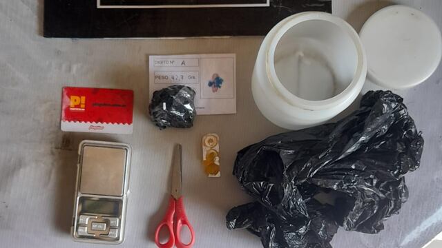 El material secuestrado por la PDI