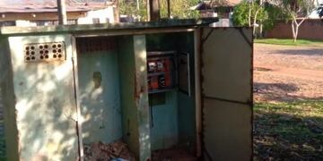 Delincuentes dejan fuera de servicio una perforación de agua en Puerto Iguazú.