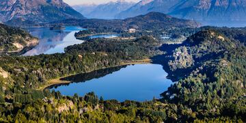 Nahuel Huapi, en la Patagonia Argentina.