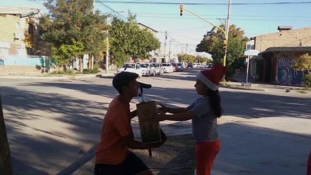 El emotivo gesto de alumnos de primaria con las familias carenciadas de la zona. (Imagen Ilustrativa)