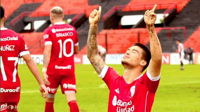Pablo Oro el goleador que ilusiona a Huracán de Parque Patricios. Renovó contrato hasta el 2023.