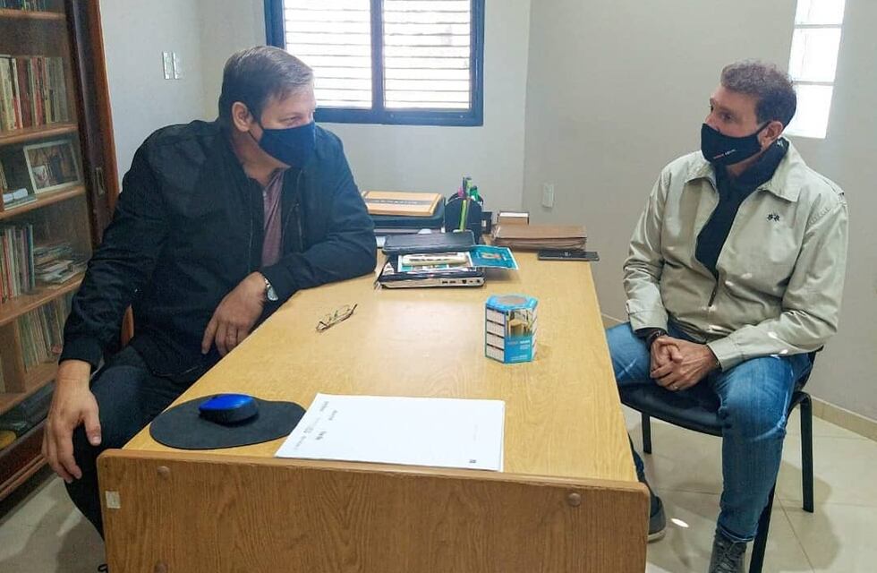 Darío Cocco se reunió con el pastor Marcelo Becla