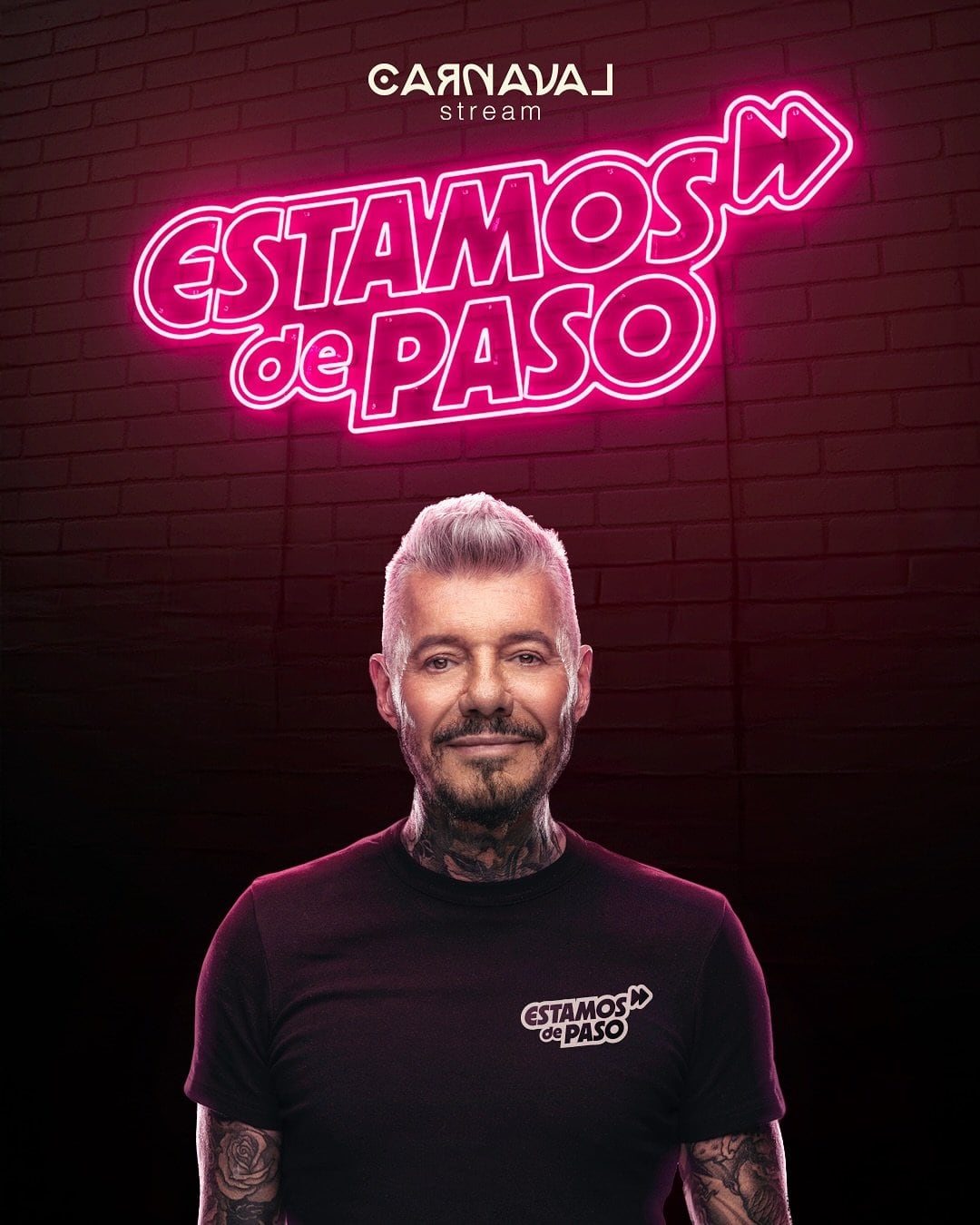 Marcelo Tinelli desembarcó en Carnaval Stream.