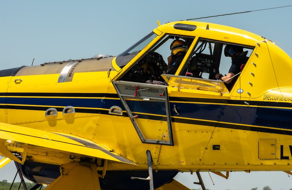 Punilla: operativo aéreo con dos aviones hidrantes ante el riesgo extremo de incendios