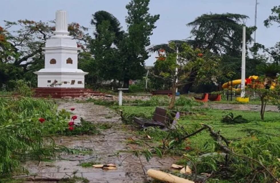 Alerta por una fuerte tormenta en Corrientes: “Hay familias que perdieron todo”