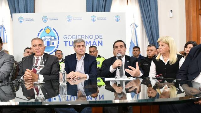 Lo anunció el ministro Luis Medina Ruiz junto al gobernador Osvaldo Jaldo