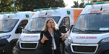 El acto fue encabezado por la ministra de Salud, Silvia Ciancio.