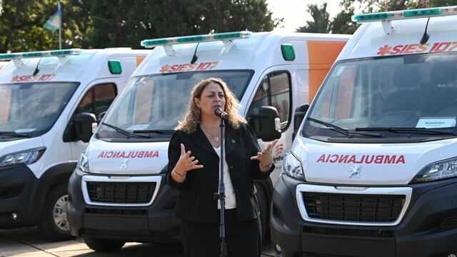 El acto fue encabezado por la ministra de Salud, Silvia Ciancio.