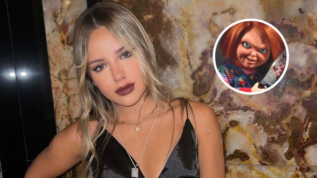 La transformación que convirtió a Coti Romero en una muñeca malvada a lo Chucky.