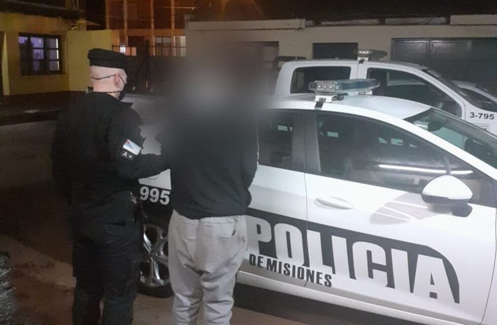 Detuvieron a un joven por un robo a mano armada