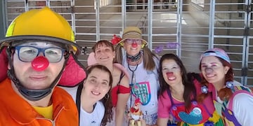 La Compañía Había Una Vez visitó hospitales de Bahía Blanca